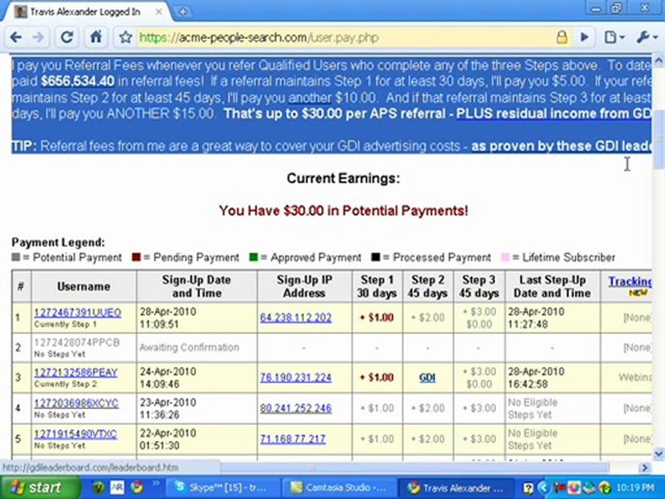 FREE PEOPLE SEARCH REVIEW 2010 FREE $125 BONUS BEST ...