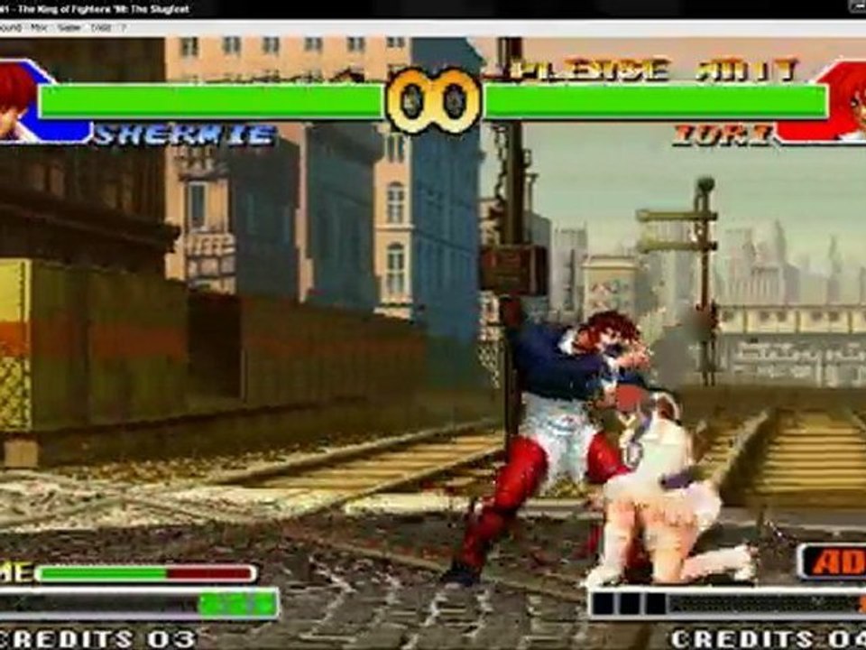 Shermie stunt