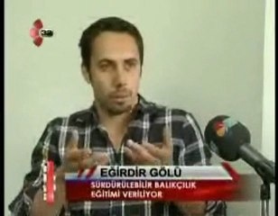EĞİRDİR SÜRDÜRÜLEBİLİR BALIKÇILIK EĞİTİMİ VERİLİYOR