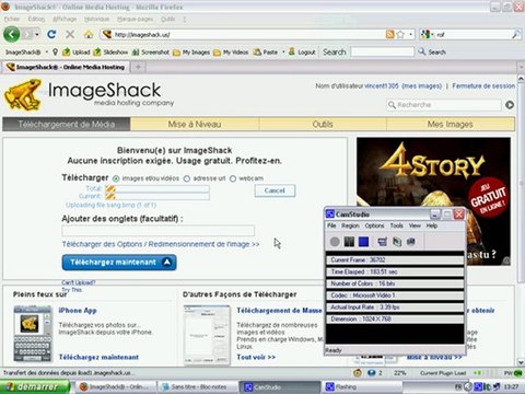 tuto poster une image in internet