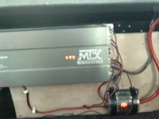 sono jbl mtx dans une 406