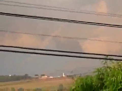 Tornado em março de 2010 em Cascavel/PR/BR