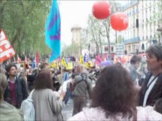 MANIFESTATION DU PREMIER MAI 2010 A PARIS