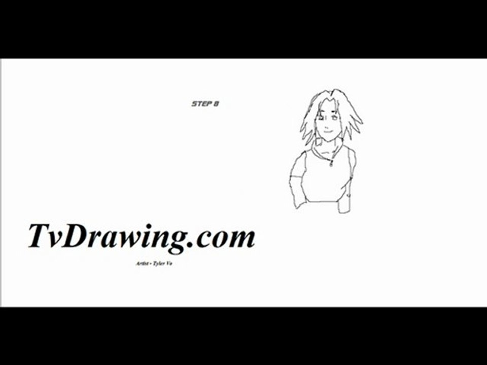 How to Draw Chibi Sakura (Body, Face, eyes) Shippuden Easy