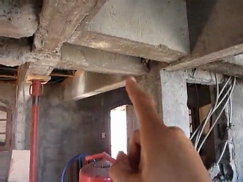 maison Avirons murs et dalle, Works in progress