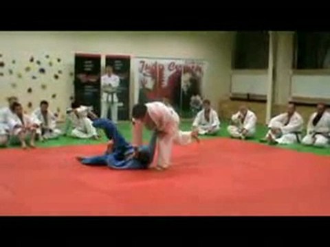 Uchi-mata one step entry demonstrated by Kosei Inoue