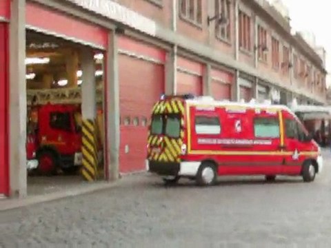 départ bspp vsav cs chateau landon