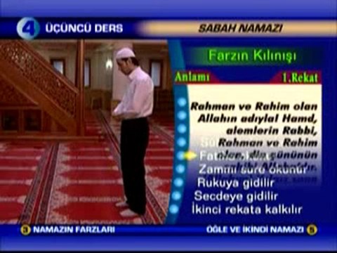 Namaz Hocası - 3.Ders - Sabah Namazı