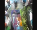 Eye Cave - Spray Paint  Art