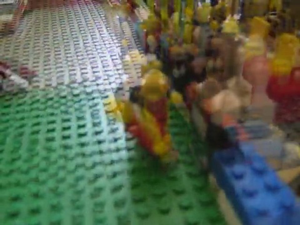 lego catch wwe John Cena vs Randy Orton