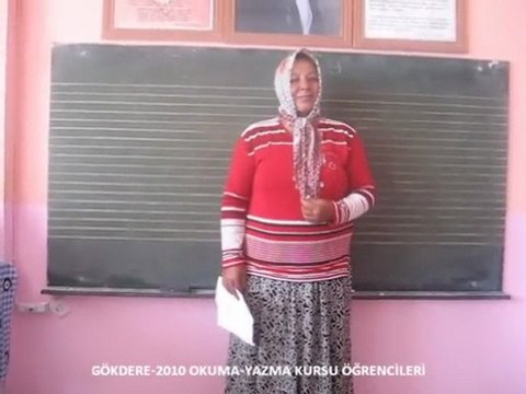 GÖKDERE-2010 OKUMA-YAZMA KURSU ÖĞRENCİLERİ