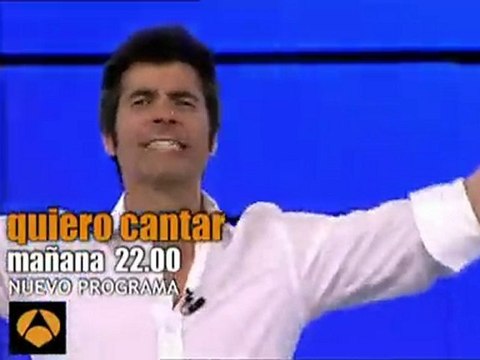 Cortinilla Antena 3 / Quiero cantar