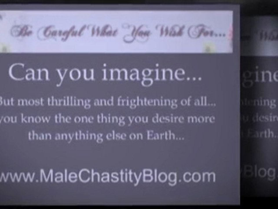 Male Chastity Husband - The Best Gift A Woman Can Receive
