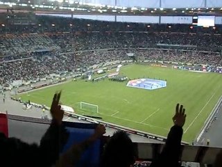 Finale CDF - PSG - ASM - Marseillaise