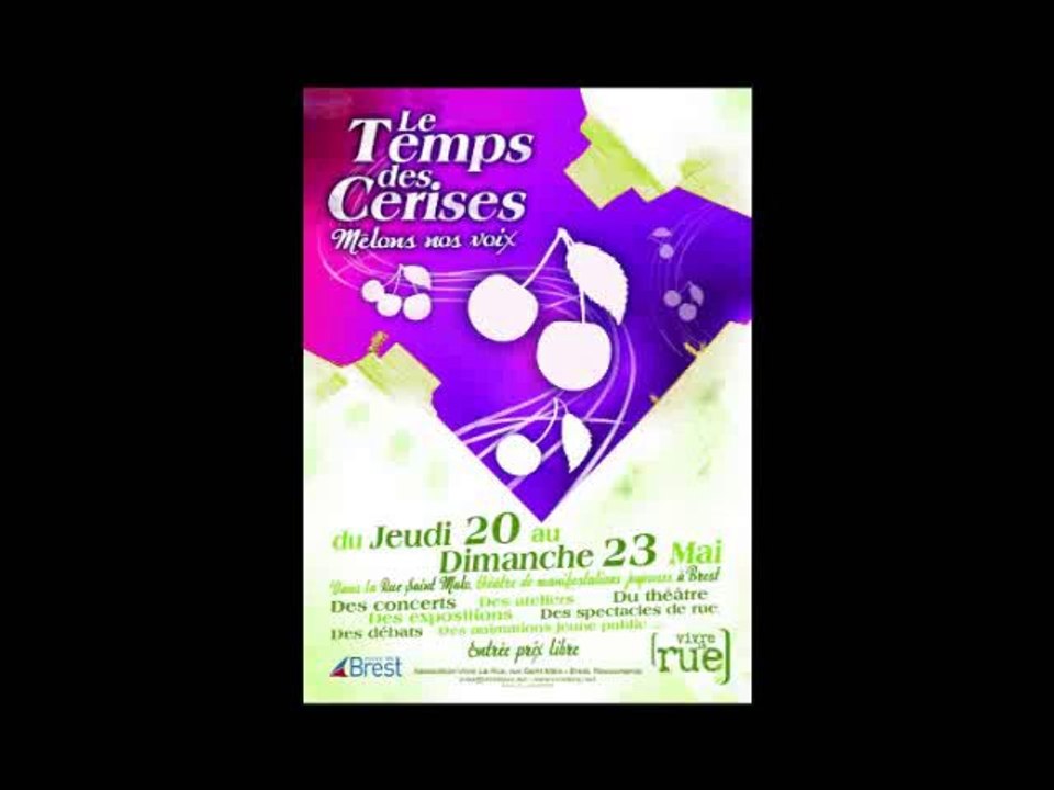 VIVRE LA RUE 2010-Le Temps des cerises