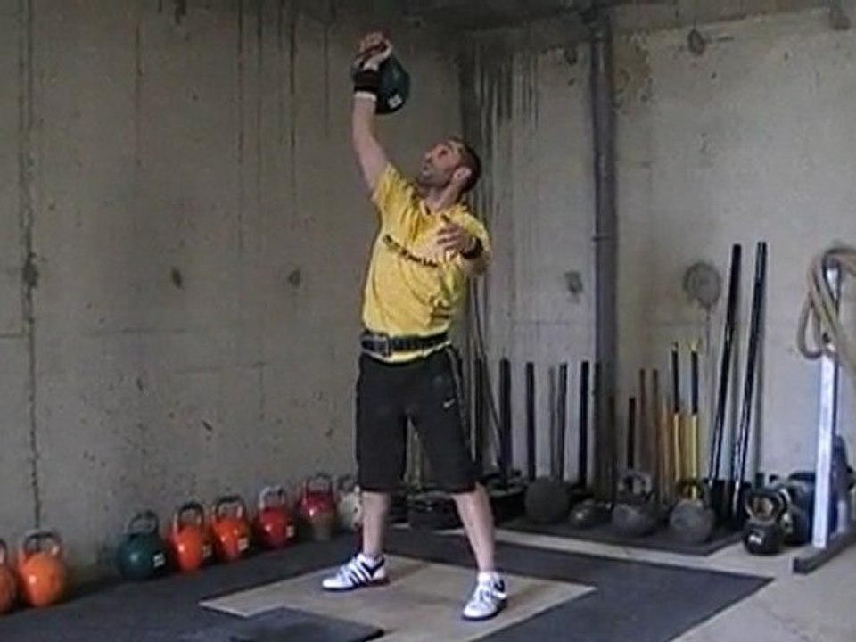 kettlebell marathon (30min) 24kg 310 jerk