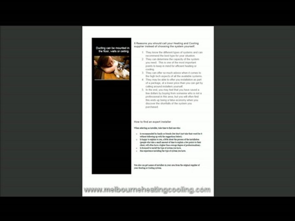 Melbourne Heating Cooling Systems