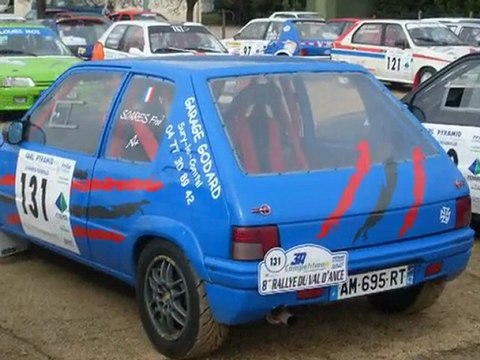Petit montage 205 rallye f2-12 Val d'ance / Mont du Lyonnais