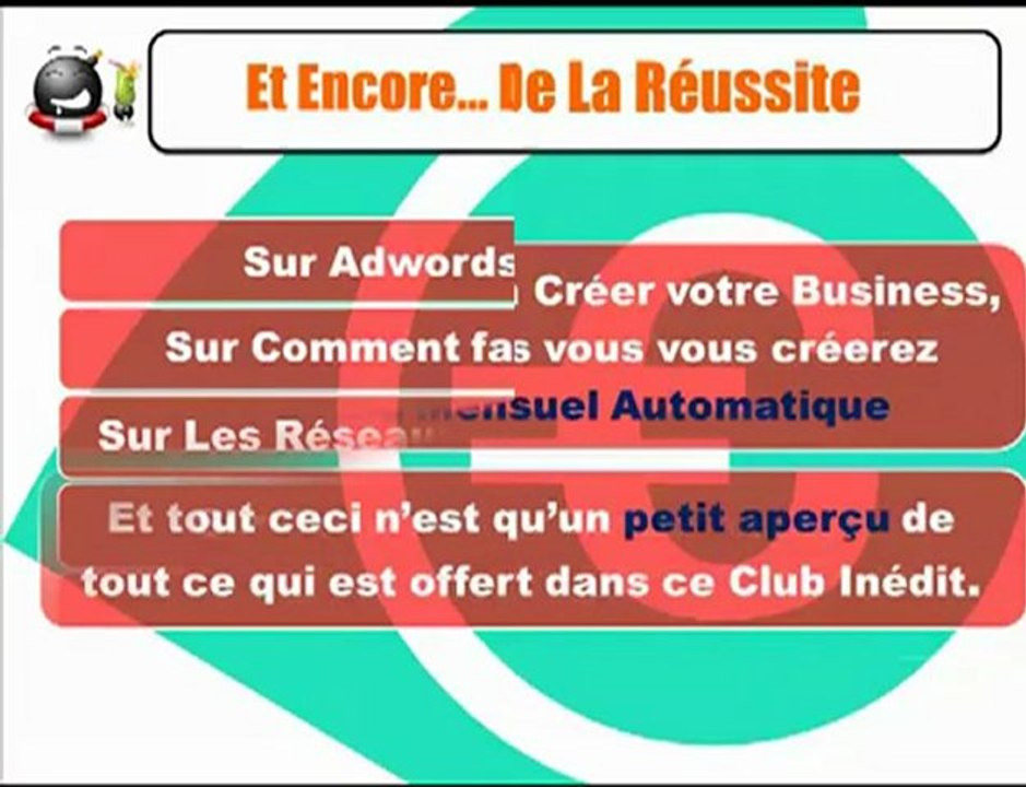 Le seul club de votre réussite financière