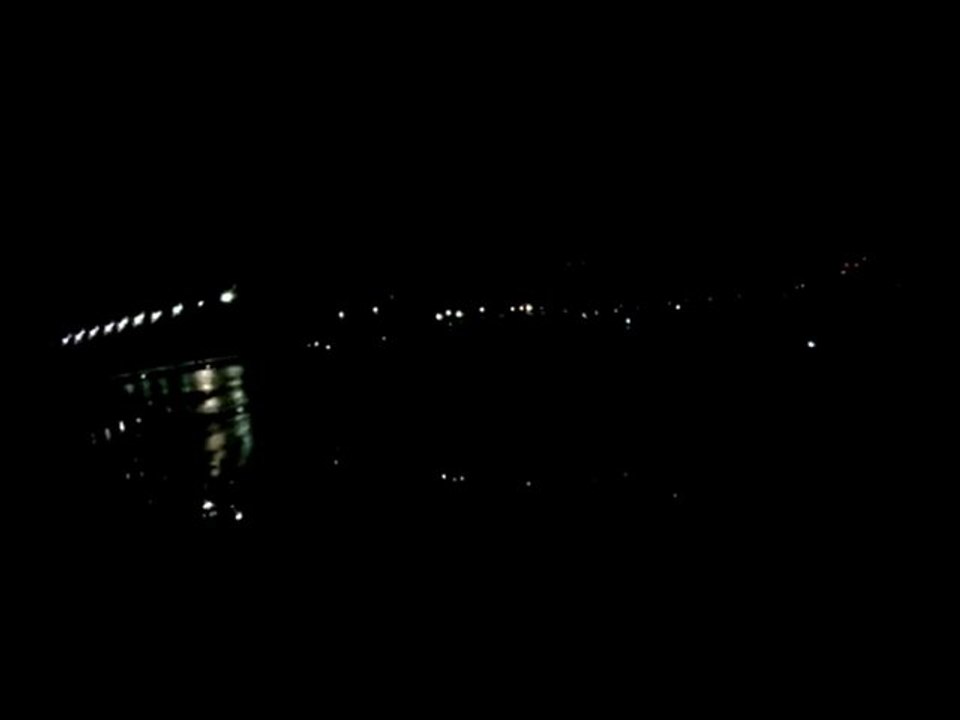 Atterrissage de nuit au Bourget