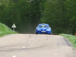 Etienne Bouhot rallye Dijon Cote d'Or 2010 mégane maxi