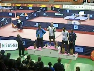 NIMES 2010 - Podium simples Discours CHRIS