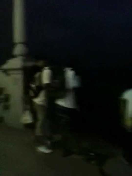 Sitges by night - Sofiane se lance (ou presque)