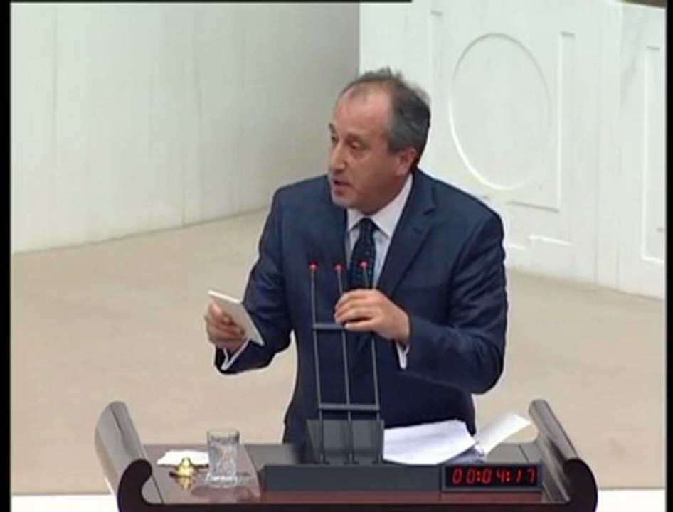 CHPLİ MUHARREM İNCE ANAYASA DEĞİŞİKLİĞİ REKOR KONUŞMASI