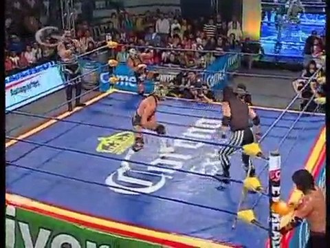 Wagner, Electroshock, Silver King vs Chessman, Kenzo, Zorro