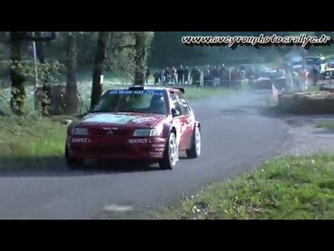 Rallye du Quercy 2010 / Frédéric Portal Vs Saxo kit car