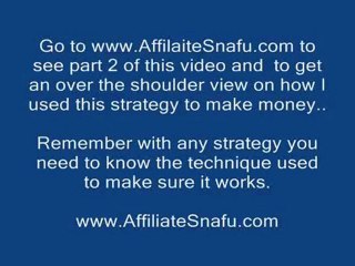 Affiliate Marketing Strategy for beginners - How to make mon