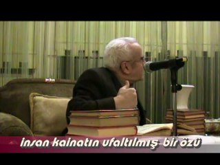 insan kainatın ufaltılmış bir özüdür