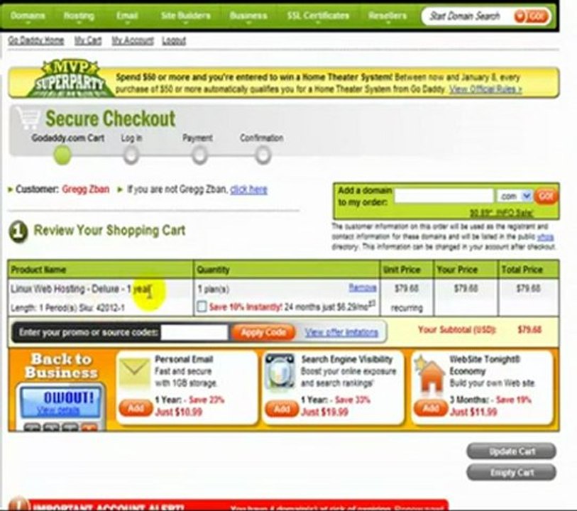 Web Hosting For Less Than a Cup of Coffee