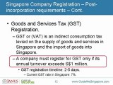 Singapore Company Registration, Singapore Incorporation