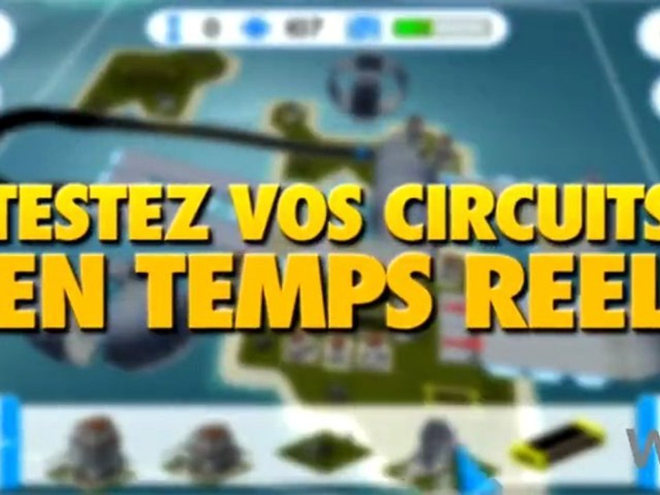 TrackMania Wii - Trailer de l'éditeur de circuits