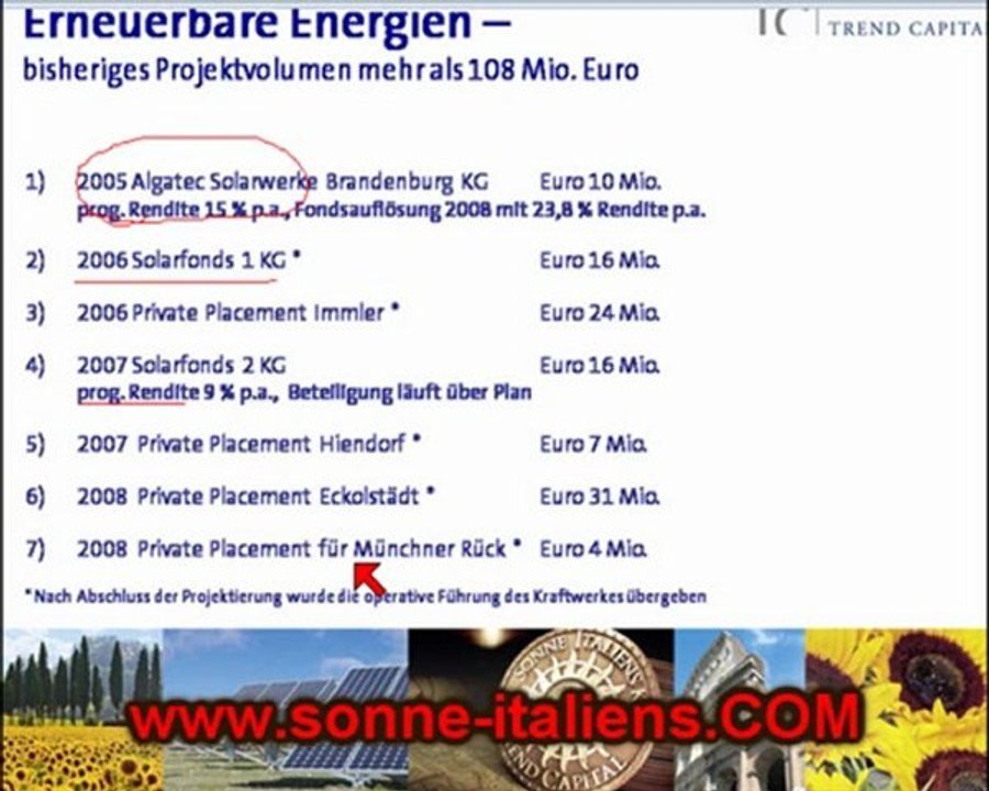 Sonne Italiens' http://www.sonne-italiens.COM