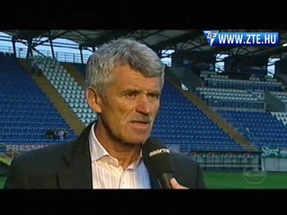 2010.05.02 Csank János riport a DVTK elleni meccs után