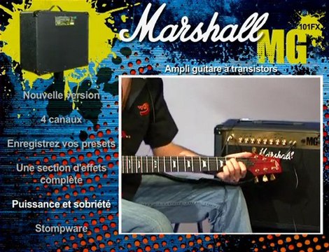 Ampli Marshall MG101FX (La Boite Noire)