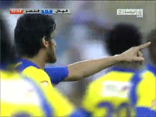 هدف سعد الحارثي على الهلال