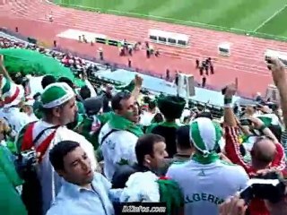Ambiance Supporters Algerie au Cairo Stadium - 14.11.2009