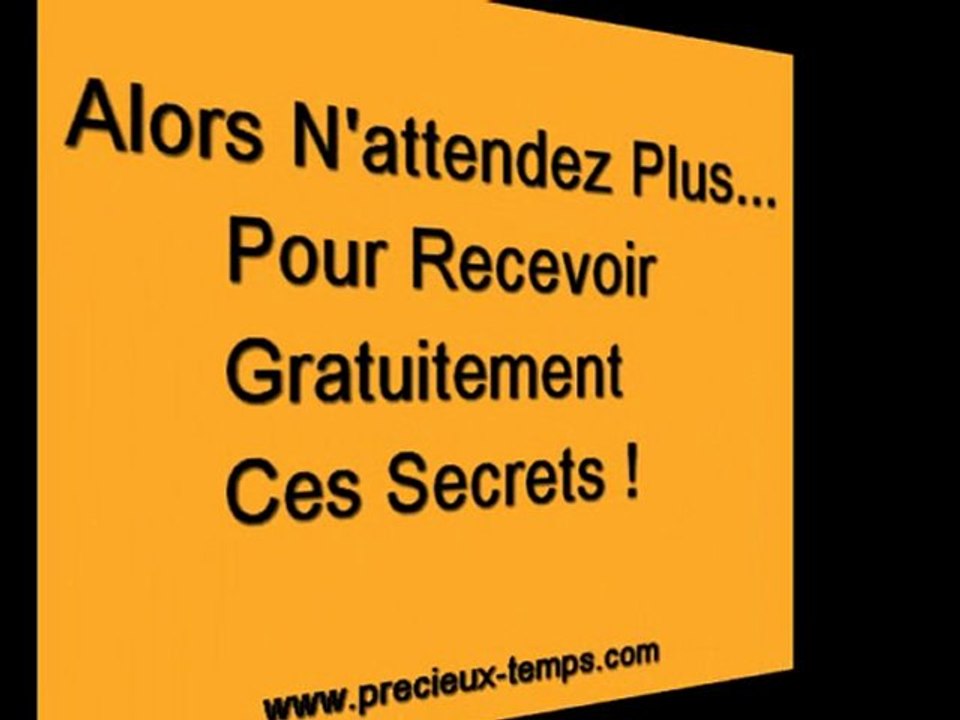 Les secrets de l'organisation du temps