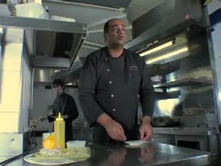 Tatin de mangue au cédrat et Vouvray moelleux par A. Heerah