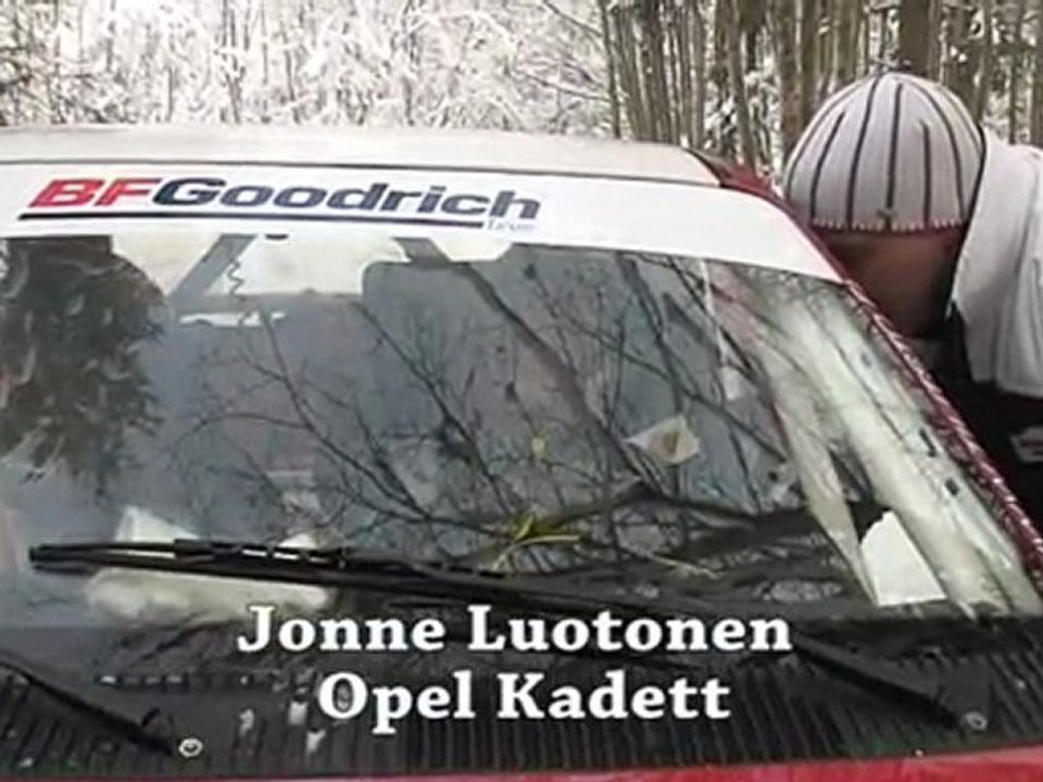 Nuutajärven Lasi-rally 30.1.2010 (F-Cup juniors) 1/2