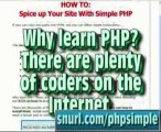 Simple PHP - Php Scripts | Quality Web Hosting