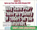 Simple PHP - Html Training | Asp Net Training
