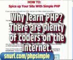 Simple PHP - Learn Html | Html Courses