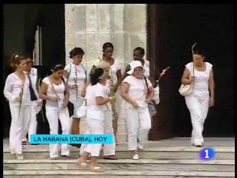 Las Damas de Blanco volvieron a marchar este domingo