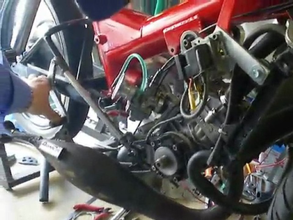 Demarrage du moteur G3 MALOSSI sur la DOPPLER d' Antoine