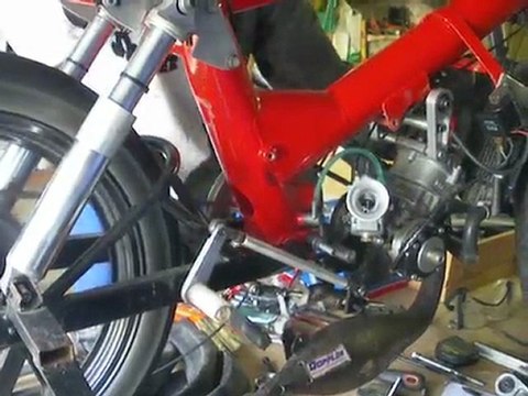 Demarrage du moteur G3 MALOSSI sur la DOPPLER d' Antoine (2)