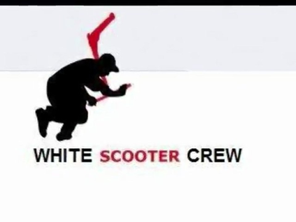 White Scooter crew vid # 2 (Trotinette Freestyle !!)